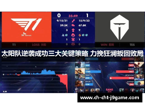 太阳队逆袭成功三大关键策略 力挽狂澜扳回败局