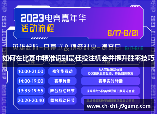 如何在比赛中精准识别最佳投注机会并提升胜率技巧